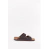 BIRKENSTOCK HABANA ARIZONA REGULAR SOFT FOOTBED OILED LEATHER SANDALS